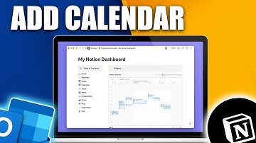 How To Add Your Outlook Calendar To Notion Workspace (2025 Guide)