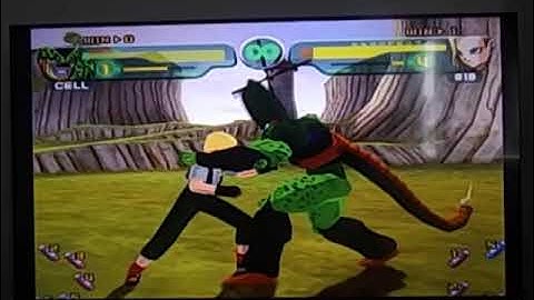 Dragon Ball Z Budokai(Gamecube)-Cell vs Android 18 III