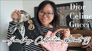 My Handbag Collection Part 2! Dior, Celine, Gucci, Balenciaga 💕