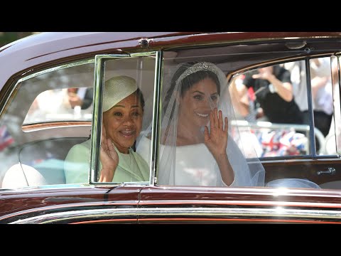 Meghan Markle's wedding dress: the first glimpse