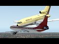 Boeing 727 Collides With Another Boeing 727 Mid-Air | X-Plane 11