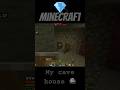 Minecraft 🪨🏠 My CAVE house 🏠🪨 #minecraft #minecraftshorts #mojang #nintendoswitch