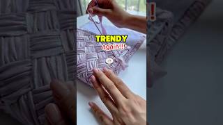 What is Plastic Mesh Used For? This DIY Bag Trend Will Surprise You! #shorts #crafting #handmade