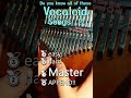 How many vocaloid songs do you know? #kalimba #vocaloid #asmr #cozy #relaxing #vtuber