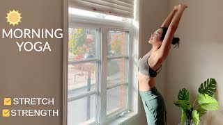 Morning Fresh Yoga | Daily Yoga Routine - Stretch + Strengthen | 아침을 깨우는 모닝요가 screenshot 4