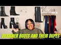 VLOGMAS | DESIGNER BOOTS DUPES | Wide/Fat Feet and Wide Calf Friendly Boots