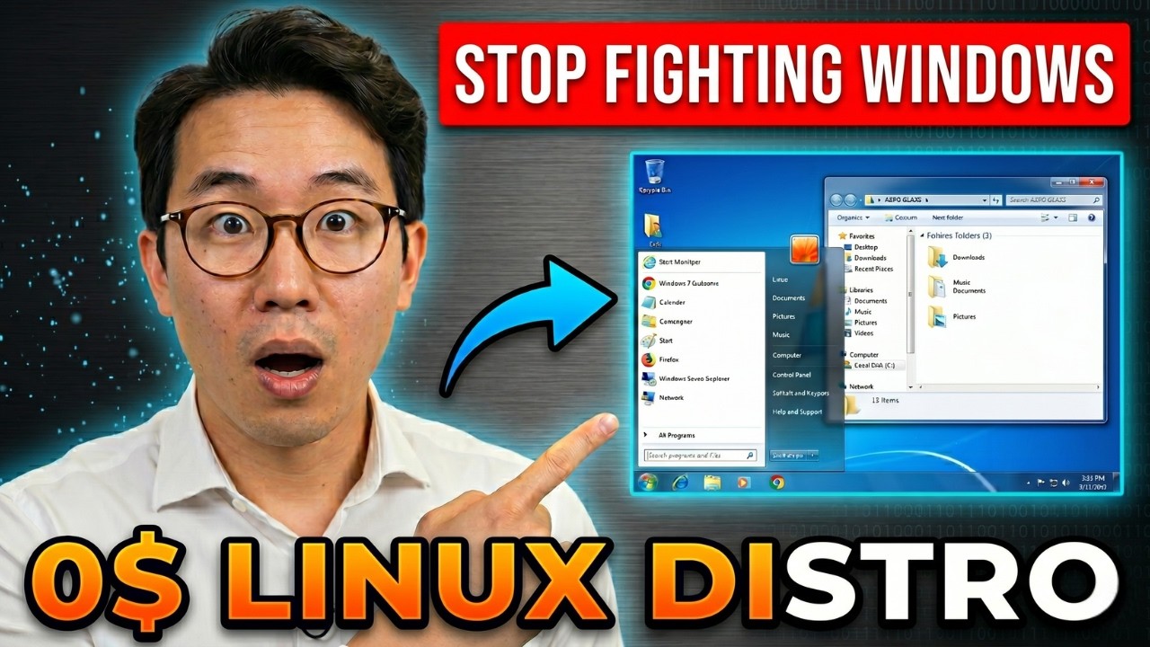 Linux Windows Fight Stop Fighting Windows 11 — This 0$ Linux Distro Feels Like Windows 7 ...