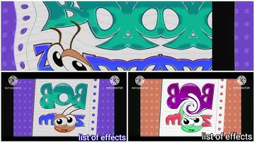 Bob Zoom New Logo Effects Fourparison (Part 3)