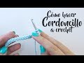 Como hacer Cordoncillo a crochet I-cord, cordoncillo tubular