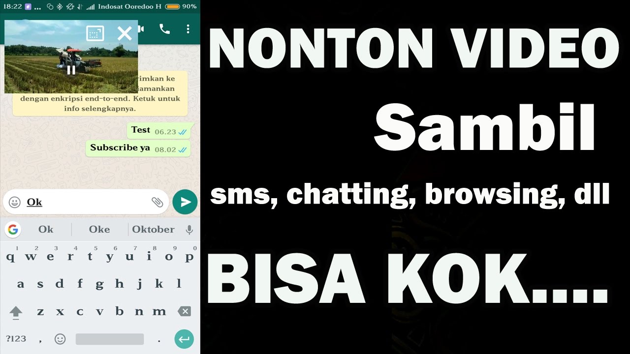Cara Menonton Video Sambil Aktivitas Lain Di Android Youtube