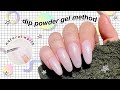 DIY DIP POWDER NAILS AT HOME (GEL METHOD) | The Beauty Vault