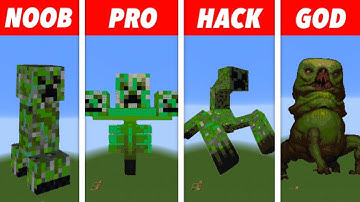 NOOB VS PRO VS HACKER Minecraft Pixel art✨Creeper