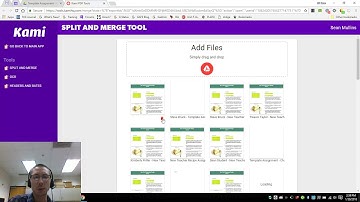 Print All Documents at Once in Google Drive using Kami Split and Merge - Edited