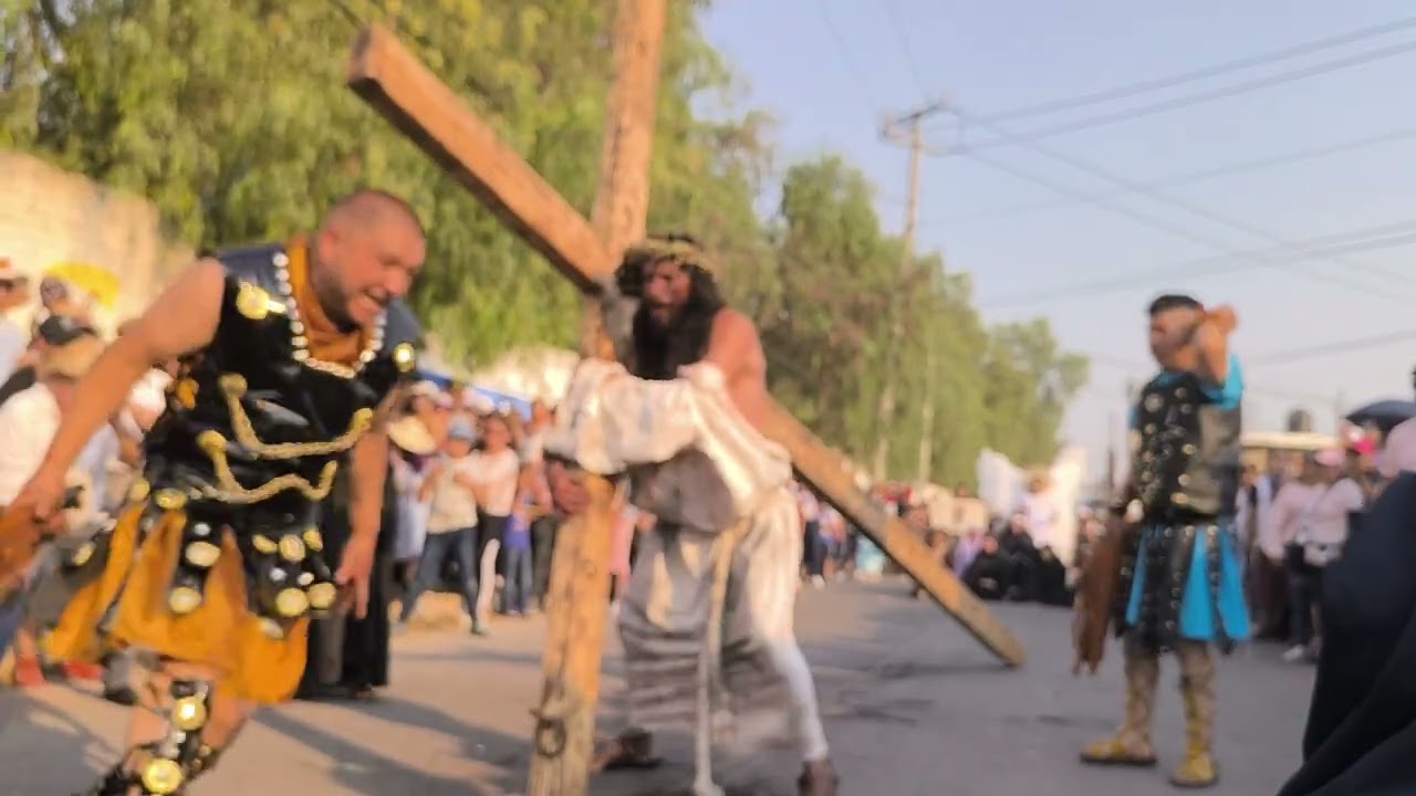 Tercera caída de Cristo Judea Tepexpan 2024 50 aniversario