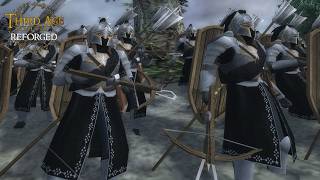 BUHR SAGATH, MEN ELVES & DWARVES DEFEND THE EAST (Siege Battle) - Third Age: Total War (Reforged)