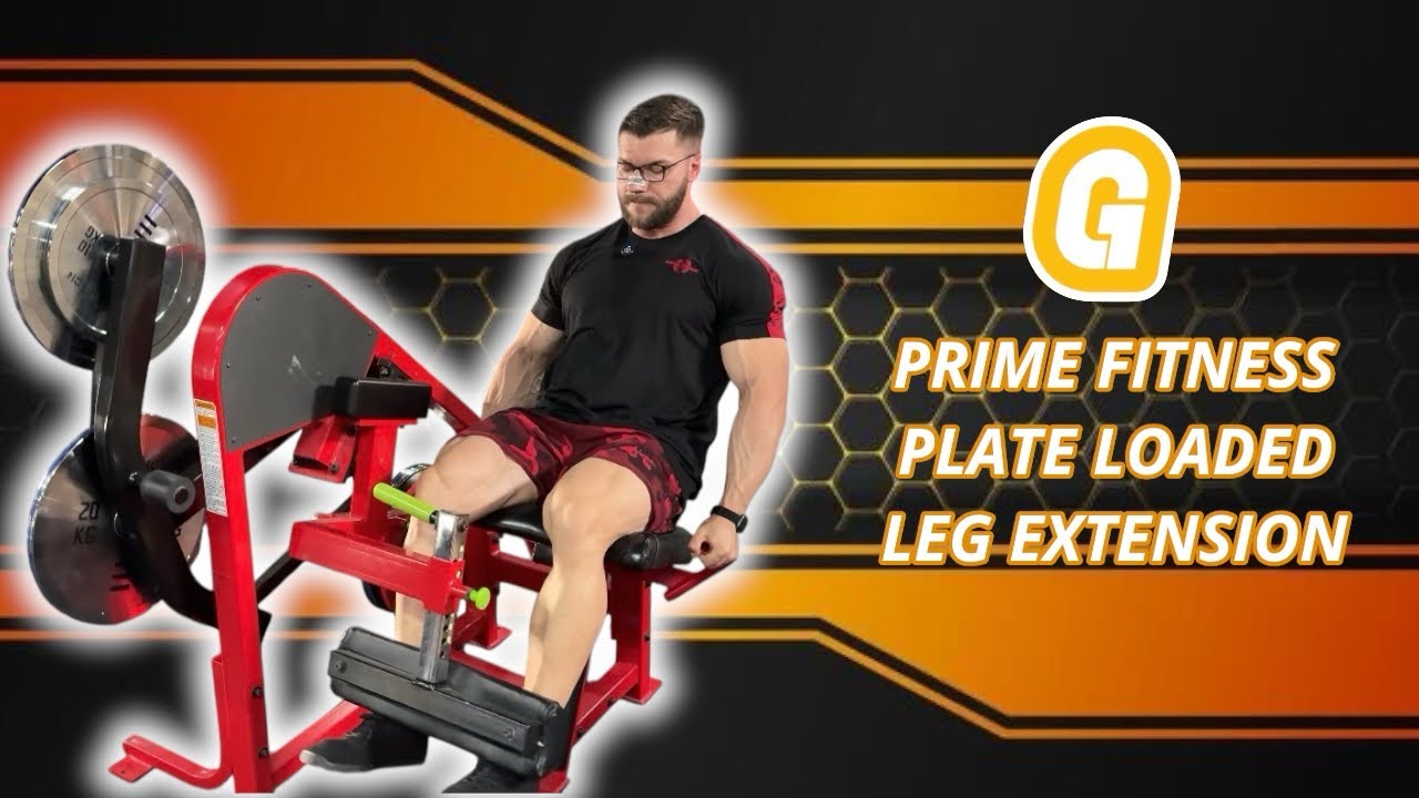 Prime Fitness Plate Loaded Leg Extension