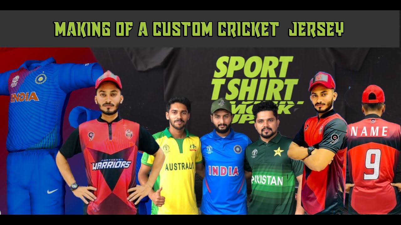 custom cricket jerseys india