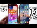 iPhone 15 Plus Vs iPhone 15 Pro Max In 2026! (Comparison) (Review)