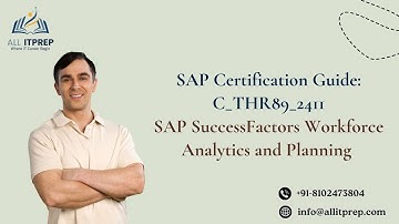 Sample Questions for C_THR89_2411 - SAP SuccessFactors Workforce Analytics and Plannning