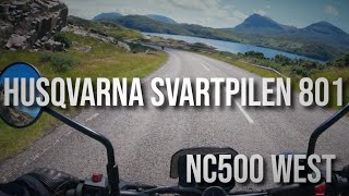 Husqvarna Svartpilen 801 - Motorcycle tour - NC500 West