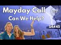 S4#45  Mayday Call!! Can we help?  Portofino Update - Amazing Shaft Seal and Cruising Turkey!