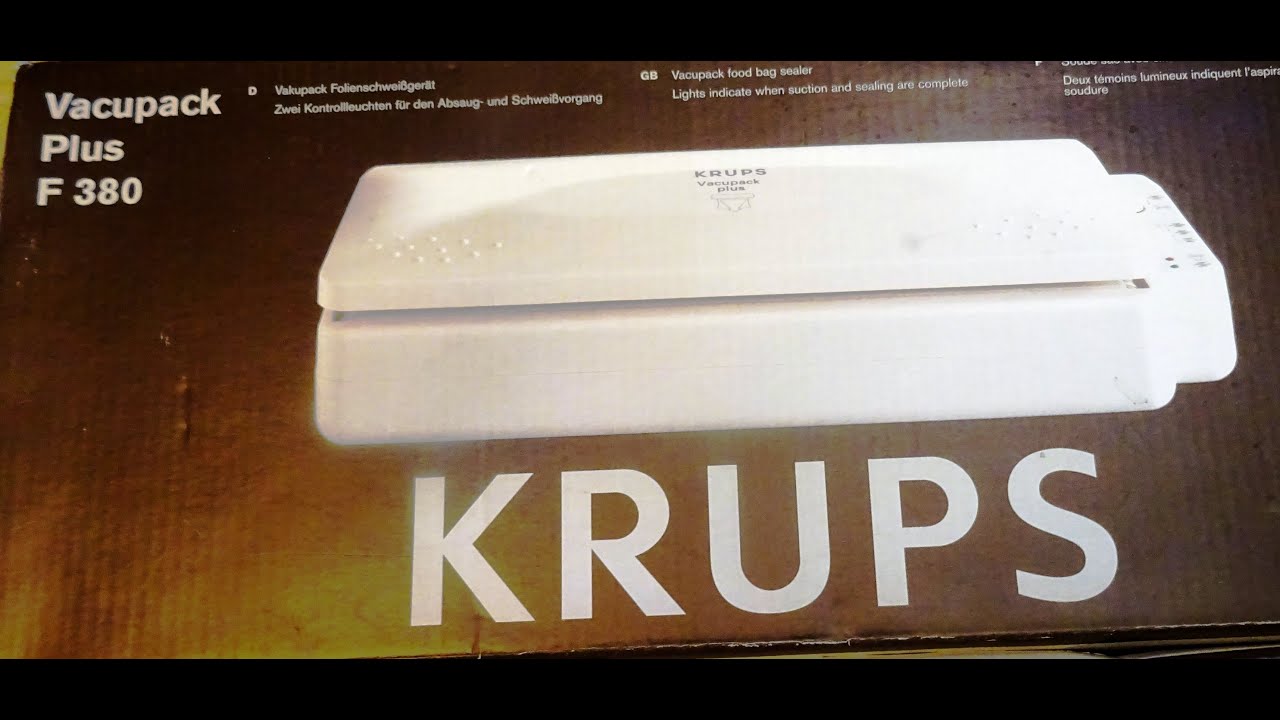 Comment Faire Fonctionner Krups F 380 Vacupack Plus