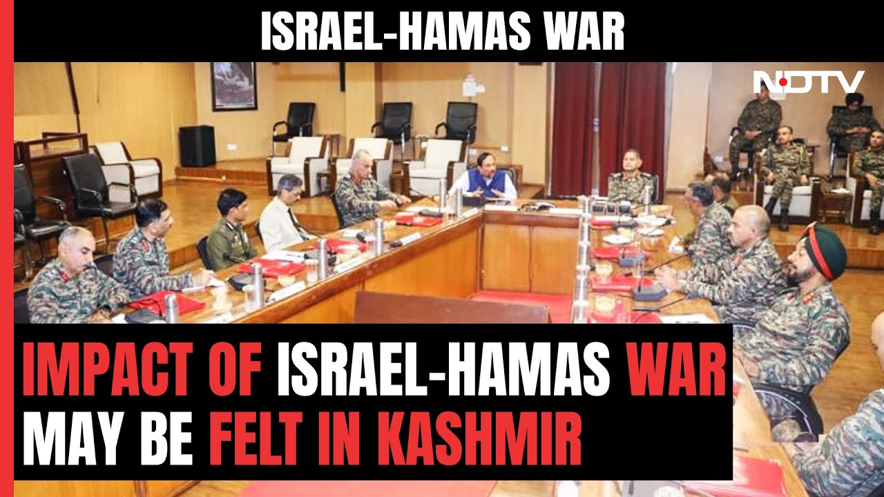 Israel Hamas War: Gaza Crisis, Foreign Terrorists May Force Rethink Of Security Strategy In Kashmir