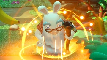 Mario + Rabbids Donkey Kong Adventure - 100% Walkthrough Part 10 Gameplay - World 3-3 Supply Deny