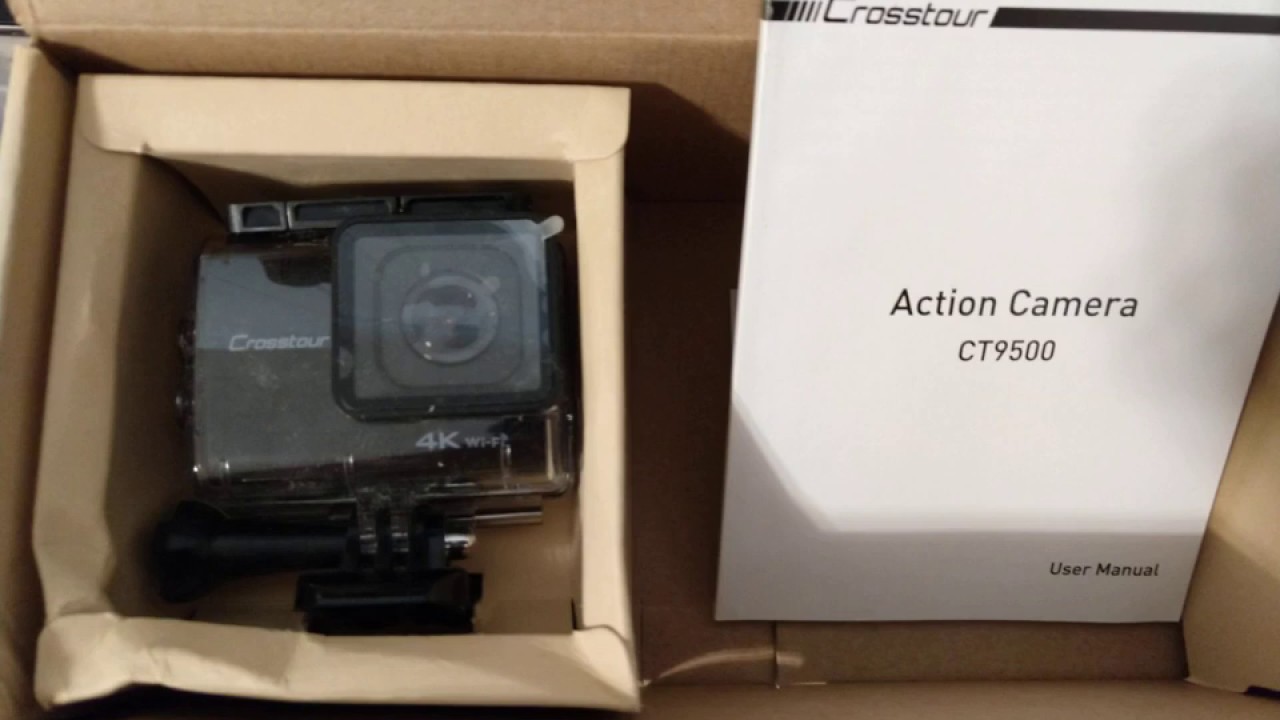 Crosstour 4K Action Camera CT9500 20MP 170 Degree Wide Angle Lens