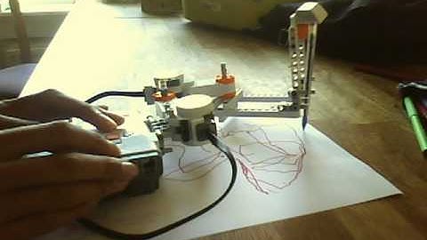 Lego NXT signature bot