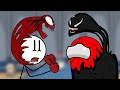 Among us Spiderman Venom Hunts Henry Stickmin Part 12 - Venom Animated Series