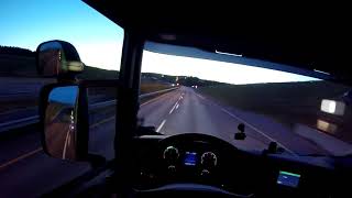 Scania R490 - Early morning highway drive