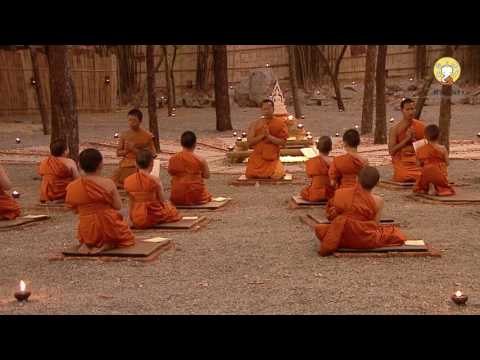 ทำวัตรเย็น กับสามเณร ปลูกปัญญาธรรม ปี ๕
