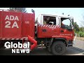 Canadian volunteer firefighter pays own way to fight Australian bushfires