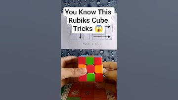 Learn 4 Moves Rubiks Cube Solving magic 🪄 Trick   #rubikscube #sidcuber #cube #magic #shorts