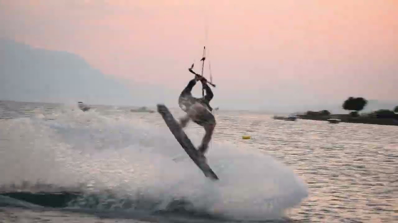 Hellas with Friends - Jan Burgdoerfer Freestyle Kitesurfing in Greece