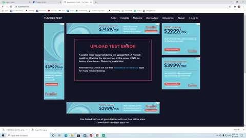 Speed Test on Spectrum Internet Ultra