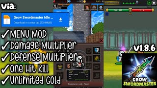 Grow Swordmaster Idle RPG v1.8.6 Menu Mod Damage Multiplier [MediaFire] - Azza screenshot 2