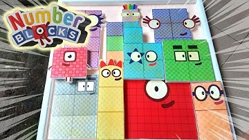 Dynamix #1111 Unlocking BOX Hypnotic Numberblocks ASMR: Soft Whispers and Visual Stimuli 0-1112