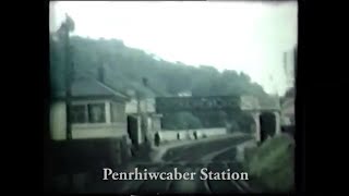 South wales train Aberdare to Cardiff 1960s style
