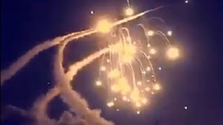 أول فيديو كامل لحظة اعتراض صاروخ فوق سماء الرياض بالسعودية