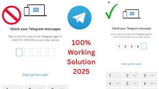 How to fix Telegram Not Sending SMS code Problem 2025 - Fix Code Sent To Telegram App Problem