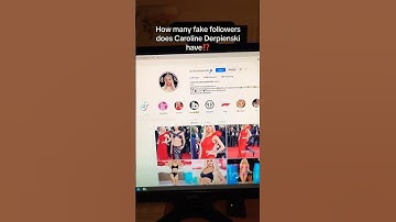 Highest % of fake followers ive seen (in 218 parts)🤯 #carolinederpienski #influencer #fakefollowers