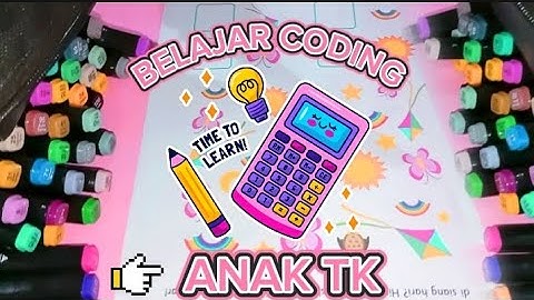 Belajar coding pelajaran anak tk