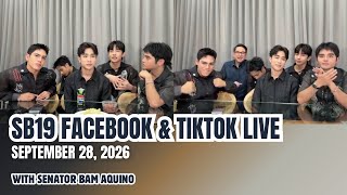 SB19 Facebook & TikTok Live | September 28, 2026
