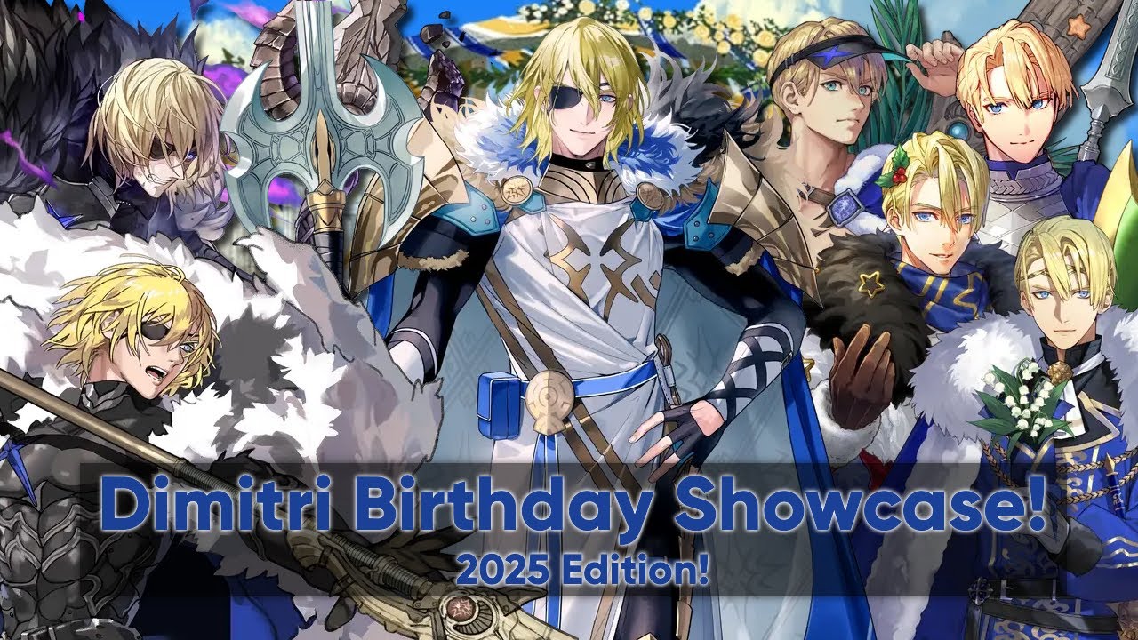 Презентация юнитов FEH: ВЫПУСК К ДНЮ РОЖДЕНИЯ ДИМИТРИЯ 2025 ГОДА