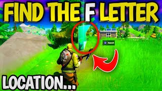 Search hidden F found in the New World Loading Screen Fortnite - Fortnite F Letter Location
