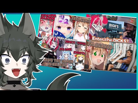 REACT - Ollie and Koe talk about who's "The Gamer" in HoloID【Kureiji Ollie & Koefficient 】(AMCLIPS)