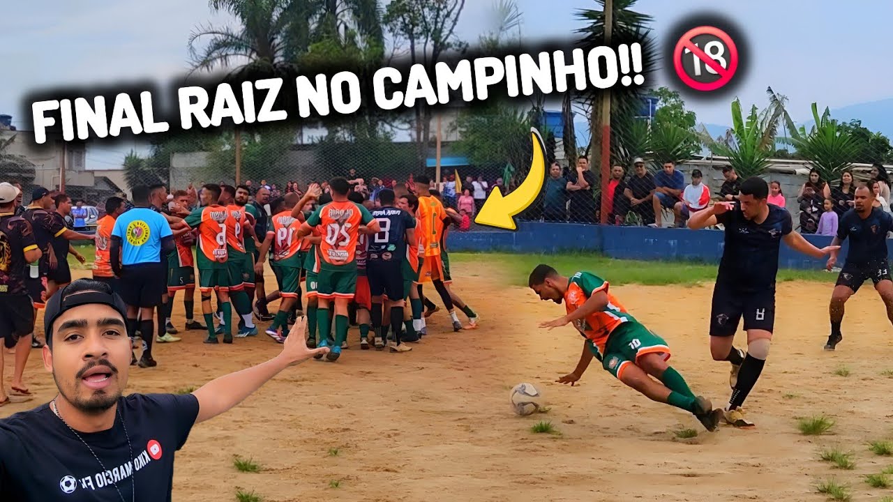 A FINAL NO CAMPINHO PEGOU FOGO E FOI UM JOGAO RAIZ ENTRE PURA ARTE VS OLARIA 