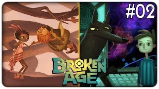 LA PAZZA CITTÀ FRA LE NUVOLE E IL PIANO DEL MISTERIOSO UOMO LUPO | Broken Age - ep.02 [ITA] screenshot 3